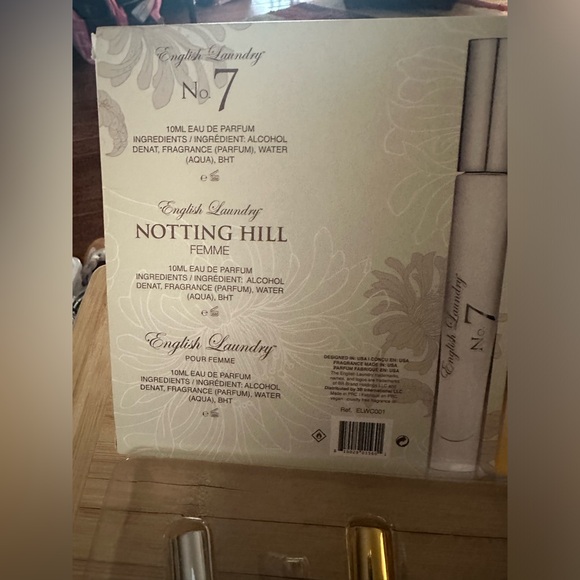 Comes with the box - #7, Notting Hill, and English Laundry - Picture 7 of 15